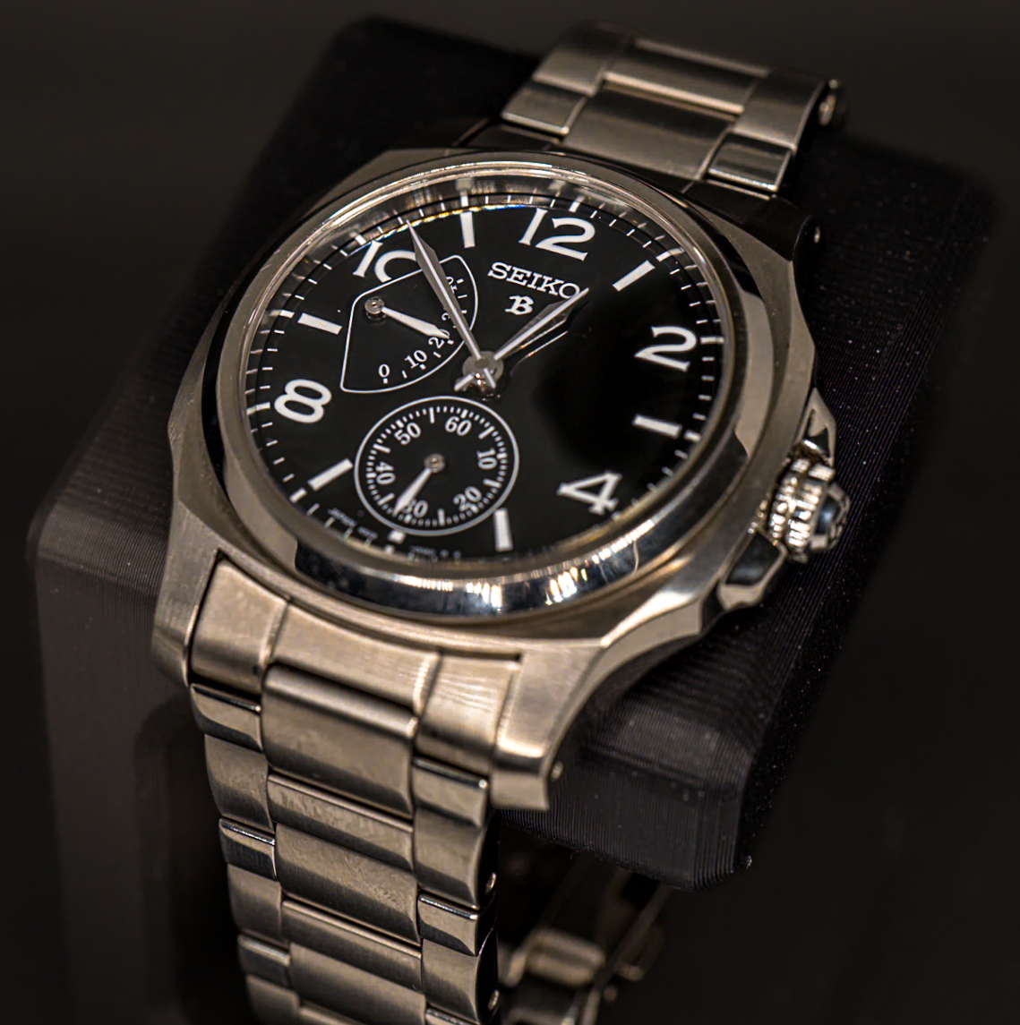 Seiko SAGN005 Brightz; Full Titanium Black Watch – Provenance Watches Seiko SAGN005 Brightz; Full Titanium Black Watch – Provenance Watches